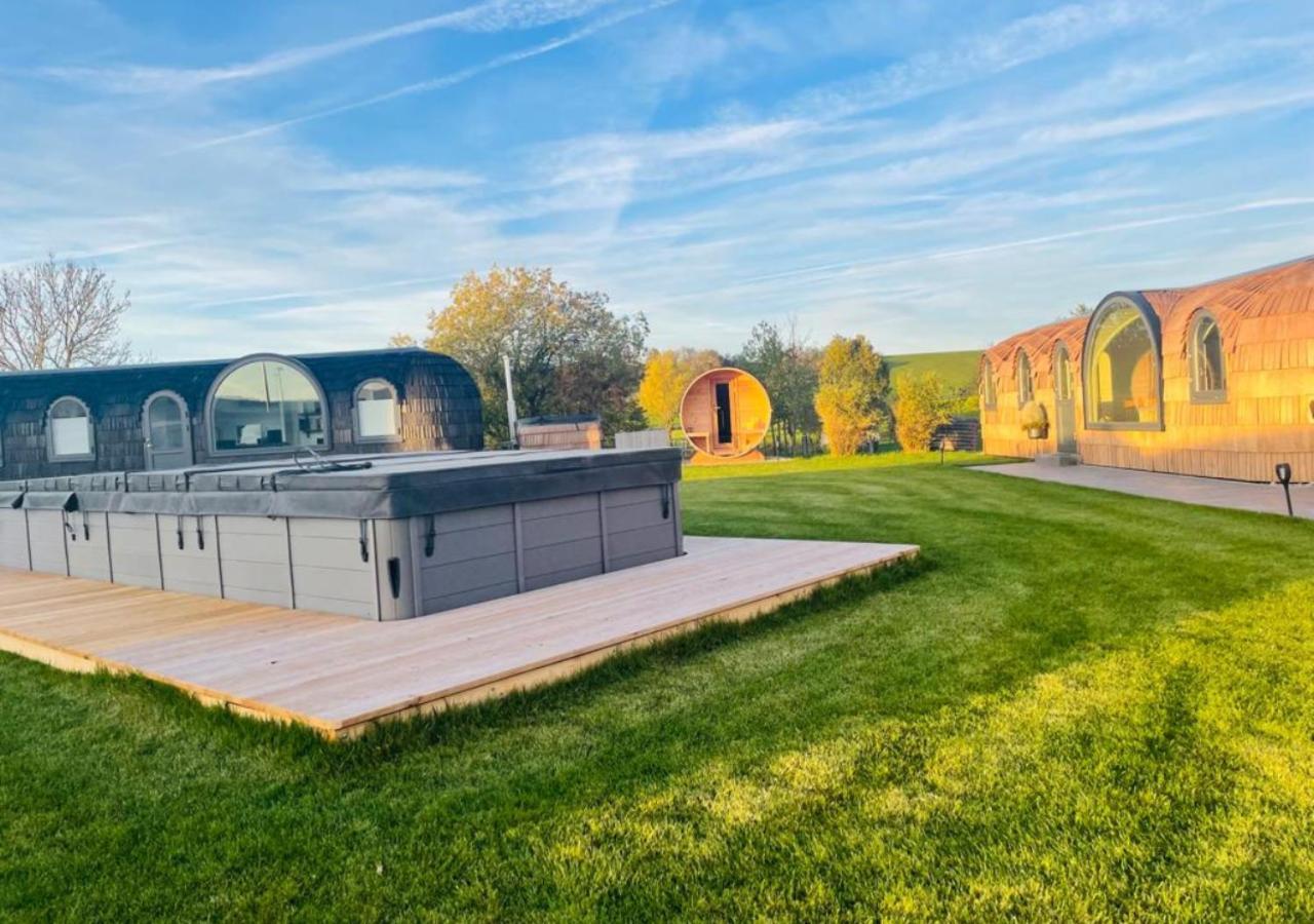 Tirolian Lodge North, Whirlpool, Sauna, Lagerfeuer Bundorf Kültér fotó